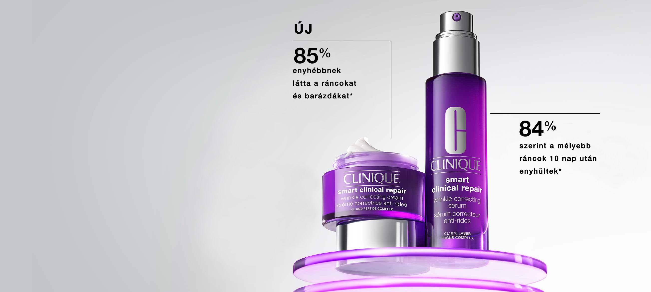 ÚJ Clinique Smart Clinical Repair™ Wrinkle Correcting Cream