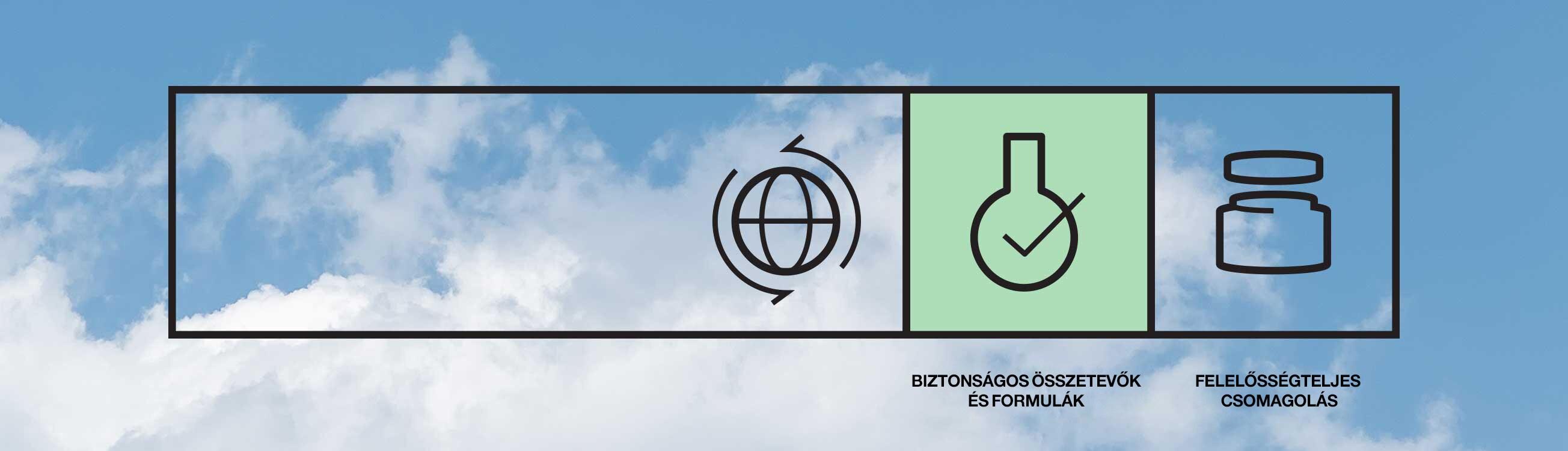 Biztonságos összetevők és formulák