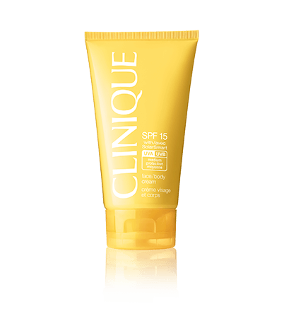 Clinique Sun SPF 15 Face/Body Cream Fényvédő arcra és testre