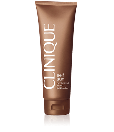 Clinique Self Sun Body Tinted Lotion <br>Light - Medium Önbarnító testre világos