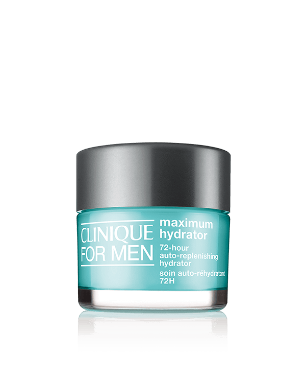 Clinique For Men™ Maximum Hydrator 72-Hour Auto-Replenishing Hydrator, Frissítő krémzselé, mely azonnal hidratálja a bőrt.