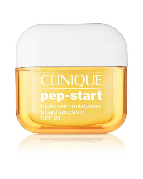 Clinique Pep-Start™ HydroRush Moisturizer SPF 20 &lt;BR&gt; Hidratáló arckrém minden bőrtípusra, Hidratáló arckrém minden bőrtípusra